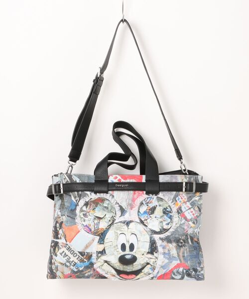 Desigual（デシグアル） ハンドバッグ ミッキーマウスグラフィティ