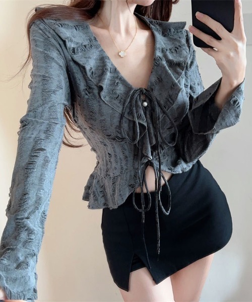 セブンフェアリー♡プライオリティ生デニム38♡イエンTシャツとおまとめ DIAVEL tシャツ 「5色展開」グランジフェアリー トップス / Grunge