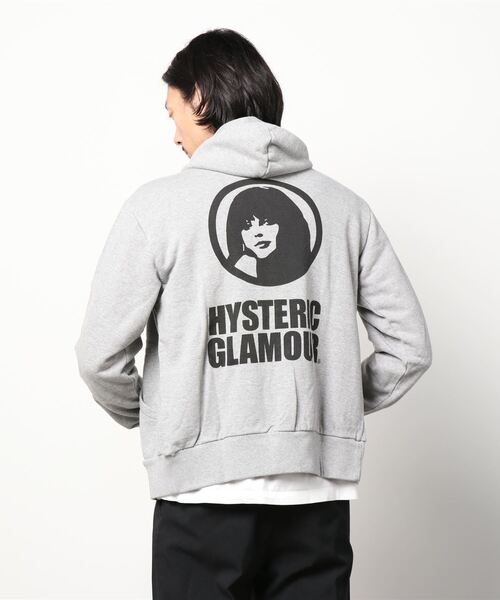 HYSTERIC GLAMOUR 「HYSTERIC GLAMOUR」 ジップアップパーカー