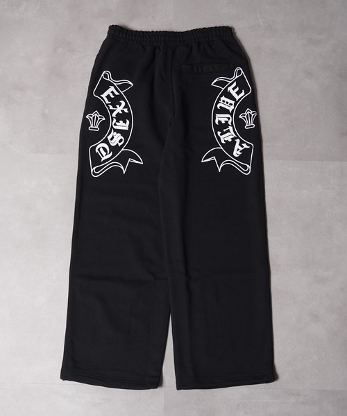 スウェットパンツ ジャージ 「セットアップ 対応」CVC裏毛 ロゴ