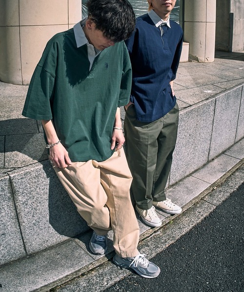 「U.S. POLO ASSN.」 半袖Tシャツ LARGE グリーン メンズ_画像8