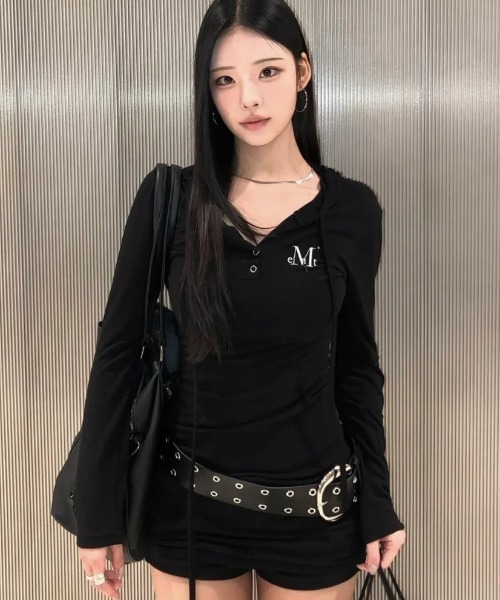 MUCENT（ムセント） tシャツ 「日本未発売/WEB限定」/スナップボタン