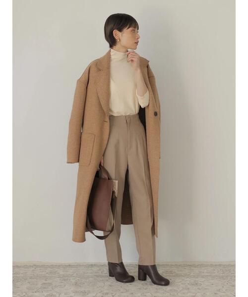 「rem closet」 チェスターコート SMALL ブラウン レディース_画像4