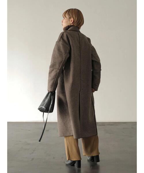 「rem closet」 チェスターコート SMALL ブラウン レディース_画像7