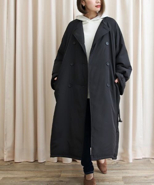 「Social GIRL」 コート M ベージュ レディース_画像2