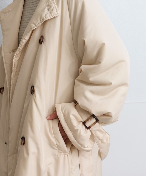 「Social GIRL」 コート M ベージュ レディース_画像7