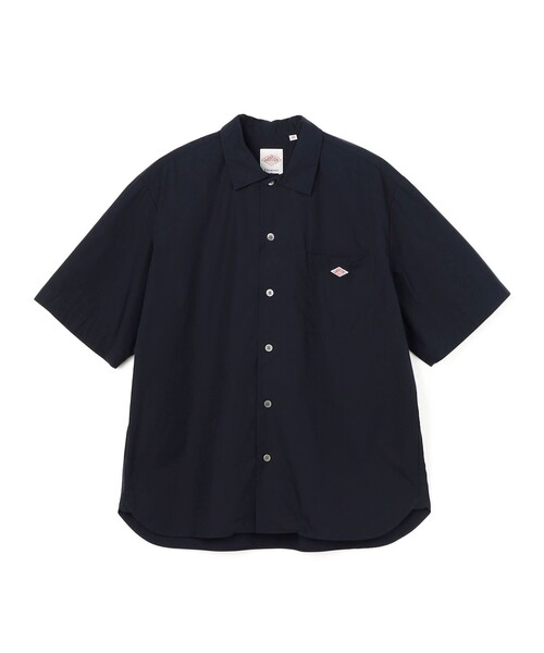 Danton（ダントン） 半袖シャツ 38 ネイビー メンズ : ZOZOTOWN Yahoo