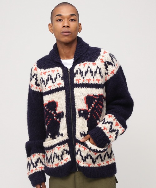 AVIREX（アヴィレックス） セーター ニット HAND MADE ALPACA COWCHIN