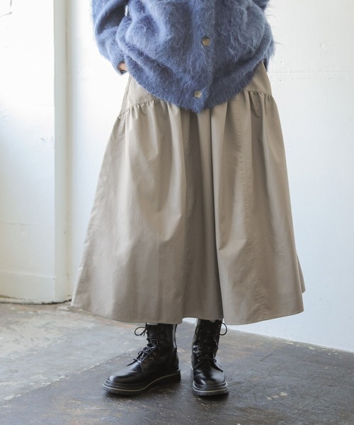 niko and…（ニコアンド） スカート FREE グレー レディース : ZOZOTOWN