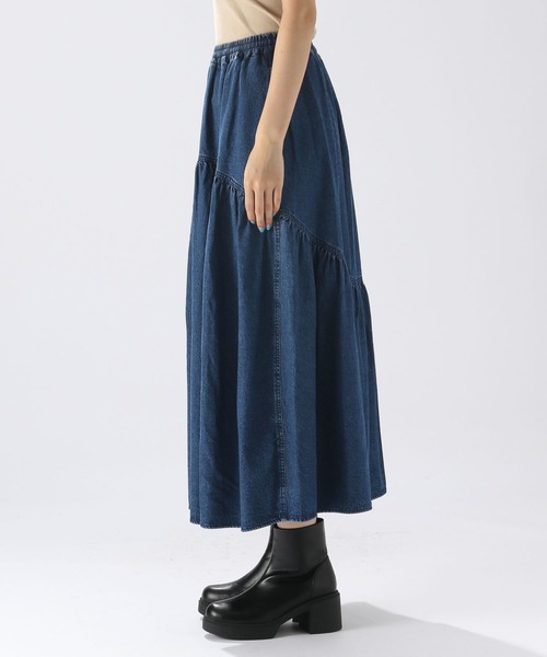 niko and…（ニコアンド） スカート FREE グレー レディース : ZOZOTOWN