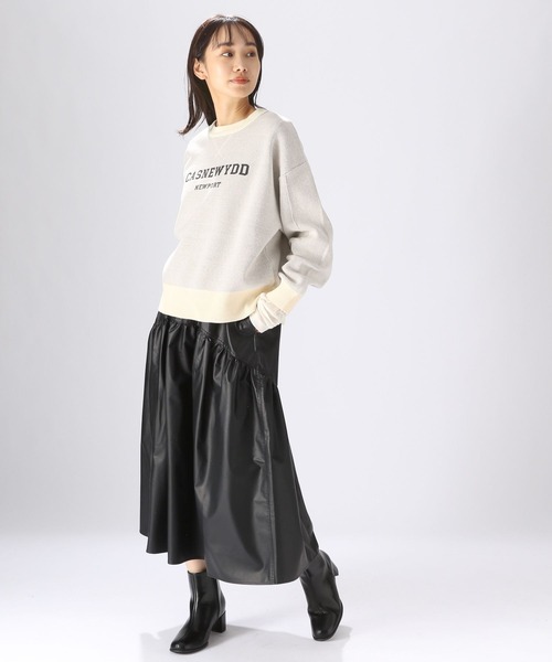 niko and…（ニコアンド） スカート FREE グレー レディース : ZOZOTOWN