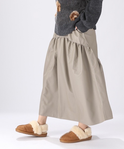 niko and…（ニコアンド） スカート FREE グレー レディース : ZOZOTOWN