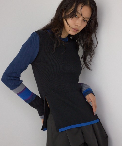 AZUL BY MOUSSY（アズールバイマウジー） ニット セーター 「PLUS