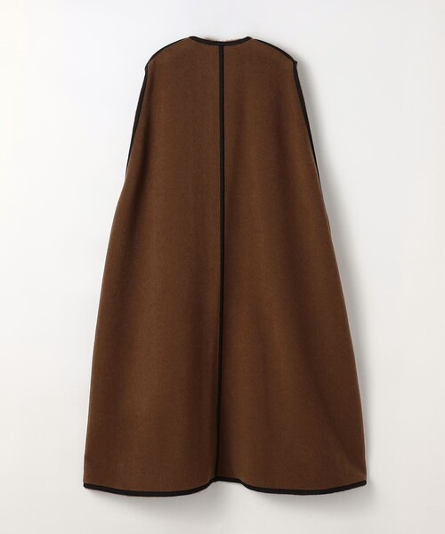 TOMORROWLAND .B コート アウター ベビーアルパカ リバーロングジレ