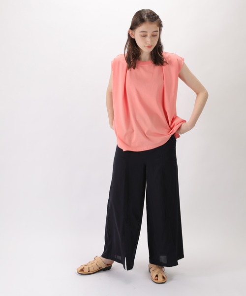 「ZUCCa」 半袖カットソー M size ブラック レディース_画像9