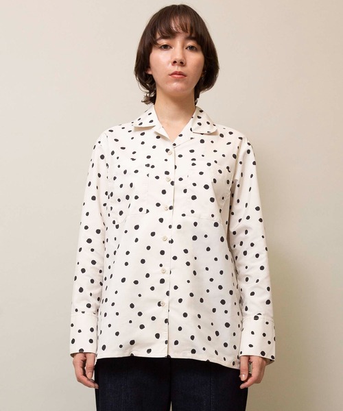 「Johnbull」 長袖シャツ FREE ナチュラル レディース_画像7