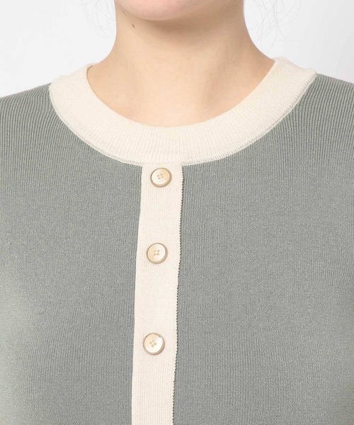 「Andemiu」 半袖ワンピース FREE グレー レディース_画像2