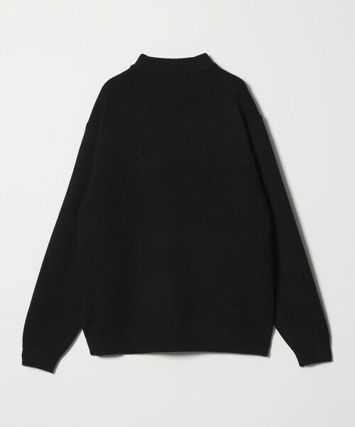 【極美品】ランズエンド/洗えるカシミヤニット/セーター/モックネック/XL/秋冬 BEAUTY＆YOUTH UNITED ARROWS セーター ニット ウールカシミヤブレンド