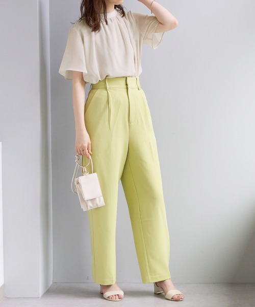 「natural couture」 半袖ブラウス FREE ネイビー レディース_画像6