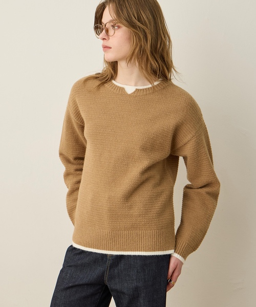 LE SOUK HOLIDAY（ルスークホリデー） ニット セーター レイヤード