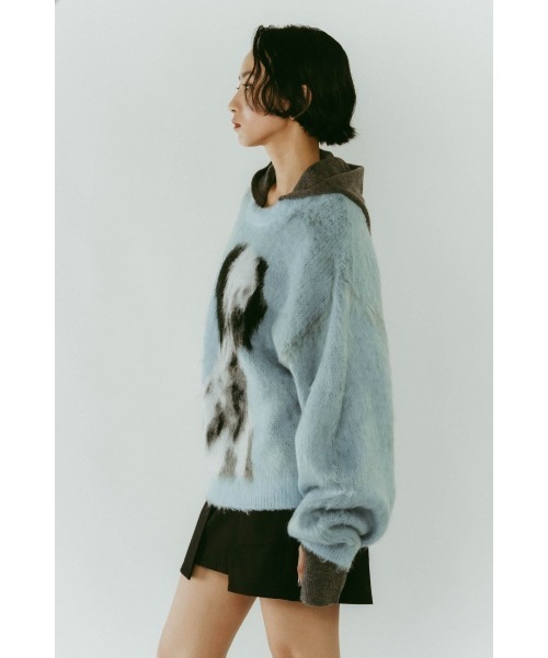 Knuth Marf（クヌースマーフ） ニット セーター dalmatian shaggy knit