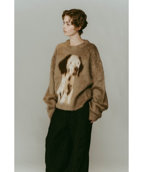 Knuth Marf（クヌースマーフ） ニット セーター dalmatian shaggy knit