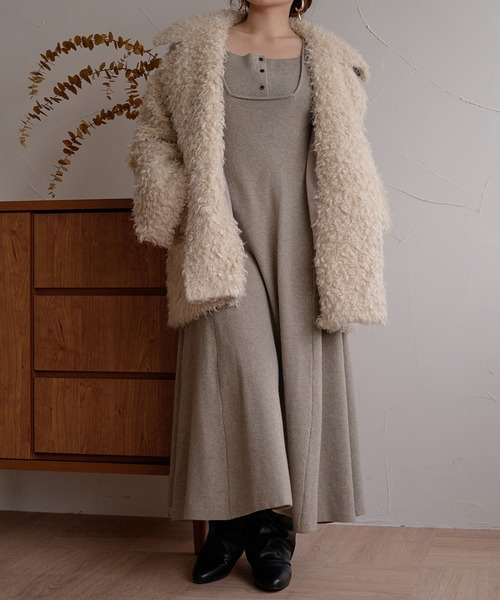 mideal（マイディール） ワンピース lady knit onepiece / レディー