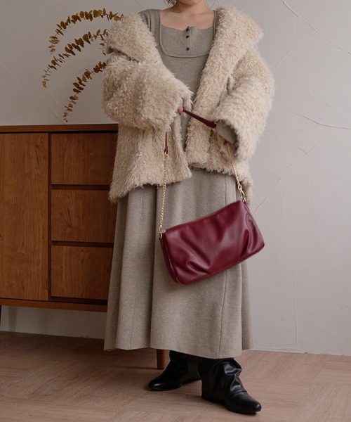 mideal（マイディール） ワンピース lady knit onepiece / レディー