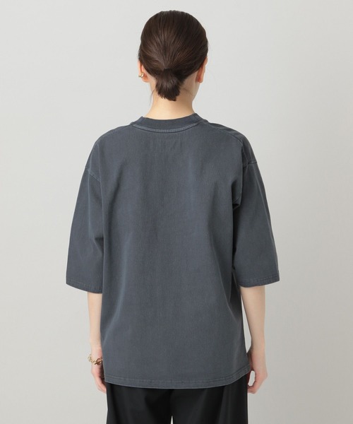 「UNIVERSAL OVERALL」 半袖Tシャツ FREE グリーン レディース_画像6