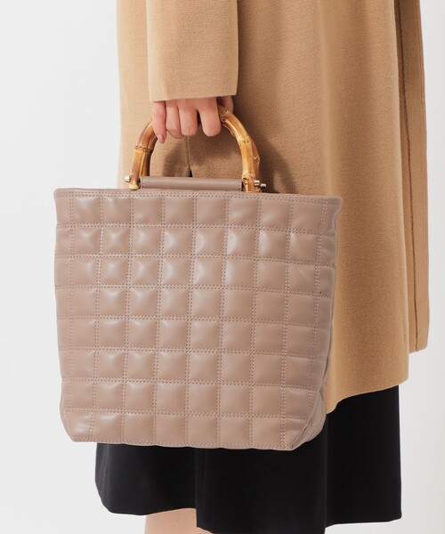 「AMACA」 2WAYバッグ FREE ベージュ レディース_画像3