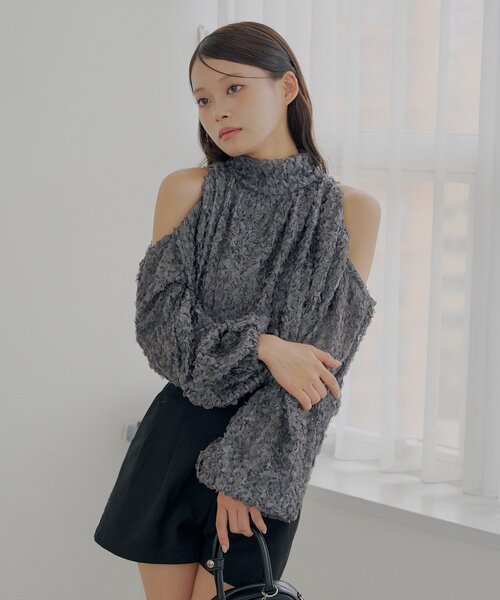 「Chico」 長袖カットソー FREE アイボリー レディース_画像9