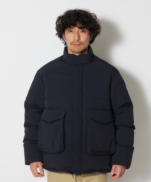   ブラックダウンジャケット S snow peak（スノーピーク） ダウンジャケット S ブラック メンズ