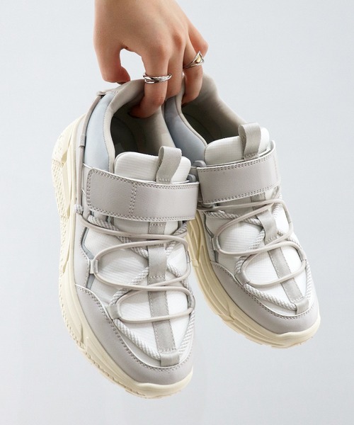 「あしながおじさん」 ローカットスニーカー LL ブラック レディース_画像2