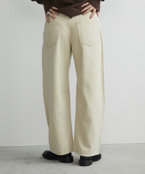 [Aunt Marie's] Denim брюки M Brown женский 