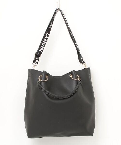 LANVIN en Bleu 「LANVIN Bleu」 2WAYバッグ FREE ブラック レディース