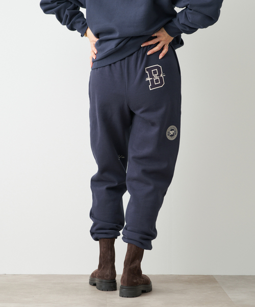 【良品】⭐️ドゥーズィエムクラス BTN バックプリント オーバサイズスエット Deuxieme Classe（ドゥーズィエムクラス） ワイドパンツ スウェット
