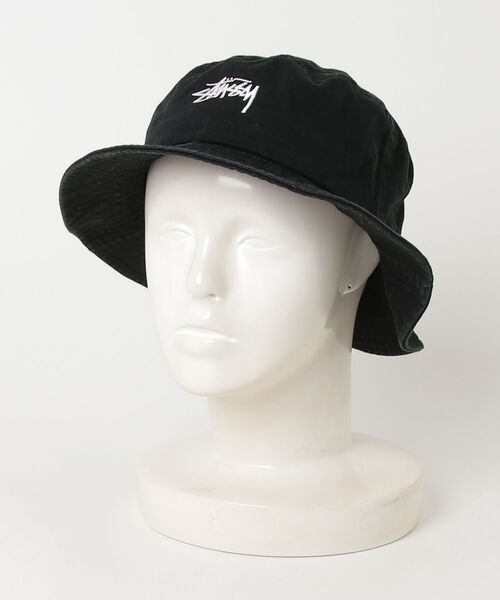 STUSSY（ステューシー） ハット - ブラック メンズ : ZOZOTOWN Yahoo