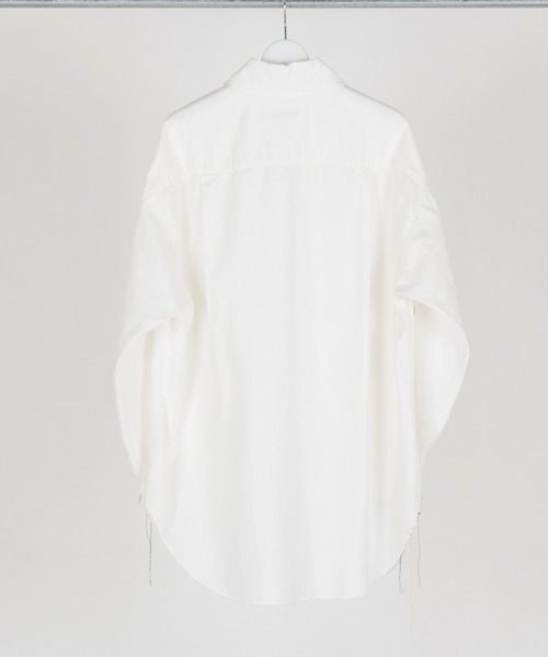 「DISCOVERED」 長袖シャツ 3 ホワイト メンズ_画像6