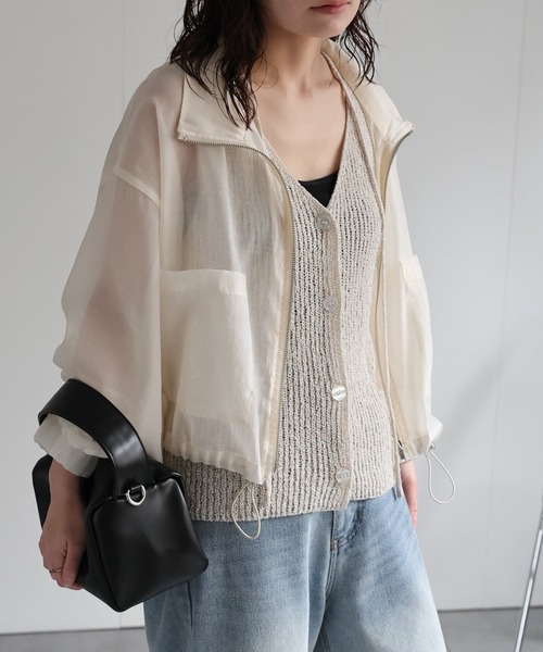 「ap retro」 ブルゾン FREE アイボリー レディース_画像2