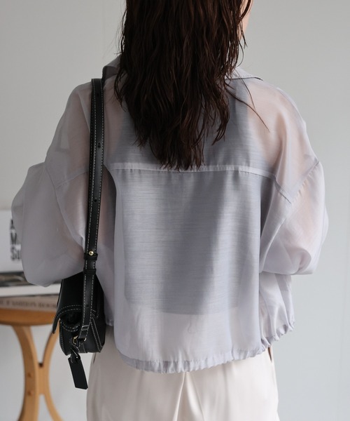 「ap retro」 ブルゾン FREE アイボリー レディース_画像9