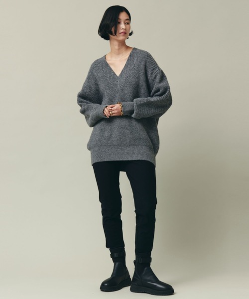 「Curensology」 イージーパンツ 36 ブラック レディースの画像