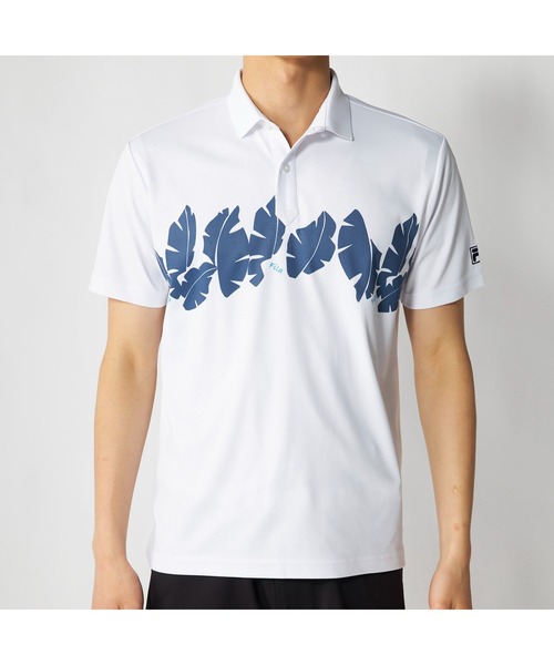 FILA GOLF uvカット ポロシャツ 半袖 フィラゴルフ ゴルフウェア 接触
