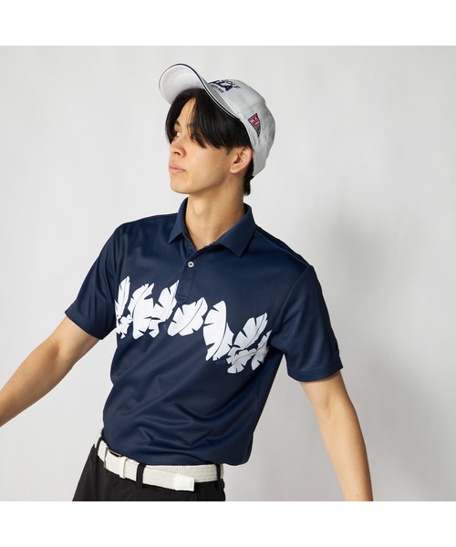 FILA GOLF ポロシャツ 半袖 フィラゴルフ ゴルフウェア 接触冷感 吸汗