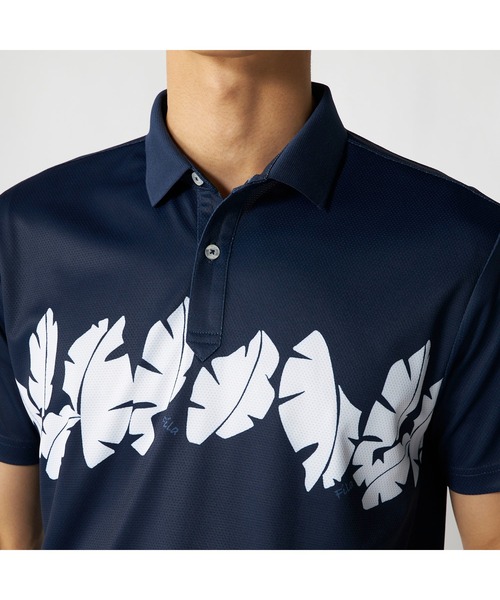 FILA GOLF ポロシャツ 半袖 フィラゴルフ ゴルフウェア 接触冷感 吸汗