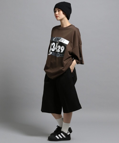 「GEORGE'S」 半袖Tシャツ LARGE ブラウン メンズ_画像6
