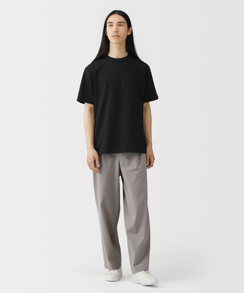 無印良品（MUJI） tシャツ 紳士 洗いざらし太番手クルーネック半袖T