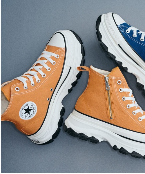 CONVERSE（コンバース） ハイカットスニーカー 4 オレンジ メンズ