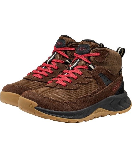 スニーカー HIGHTRAIL MID WP / ハイトレイル ウォータープルーフ / キッズ 防水ハイキングシューズ キッズ 子供 男の子 女の子の画像
