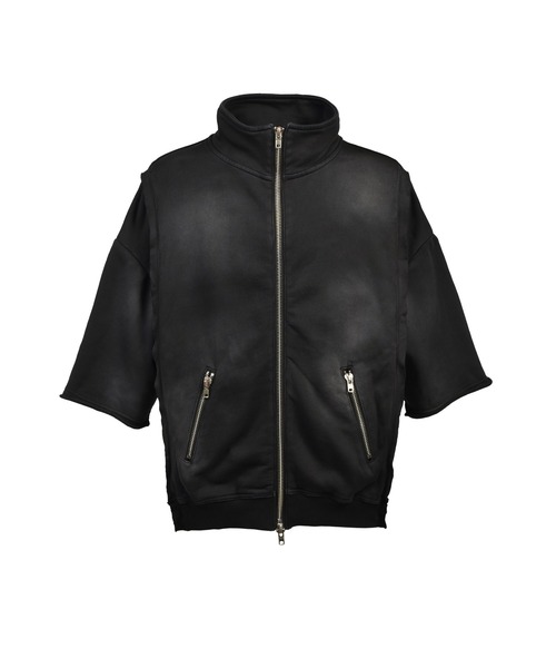 BREATH パーカー BLEACH LAYERED ZIP HOODIE メンズ レディース