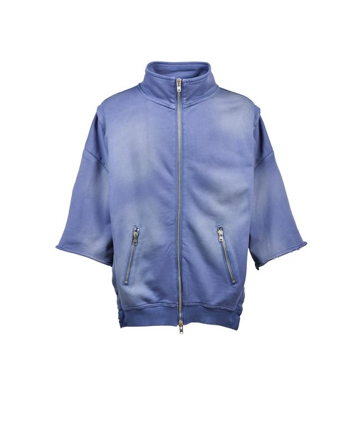 BREATH パーカー BLEACH LAYERED ZIP HOODIE メンズ レディース